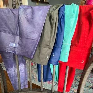 Lot of 5 Zyia leggings